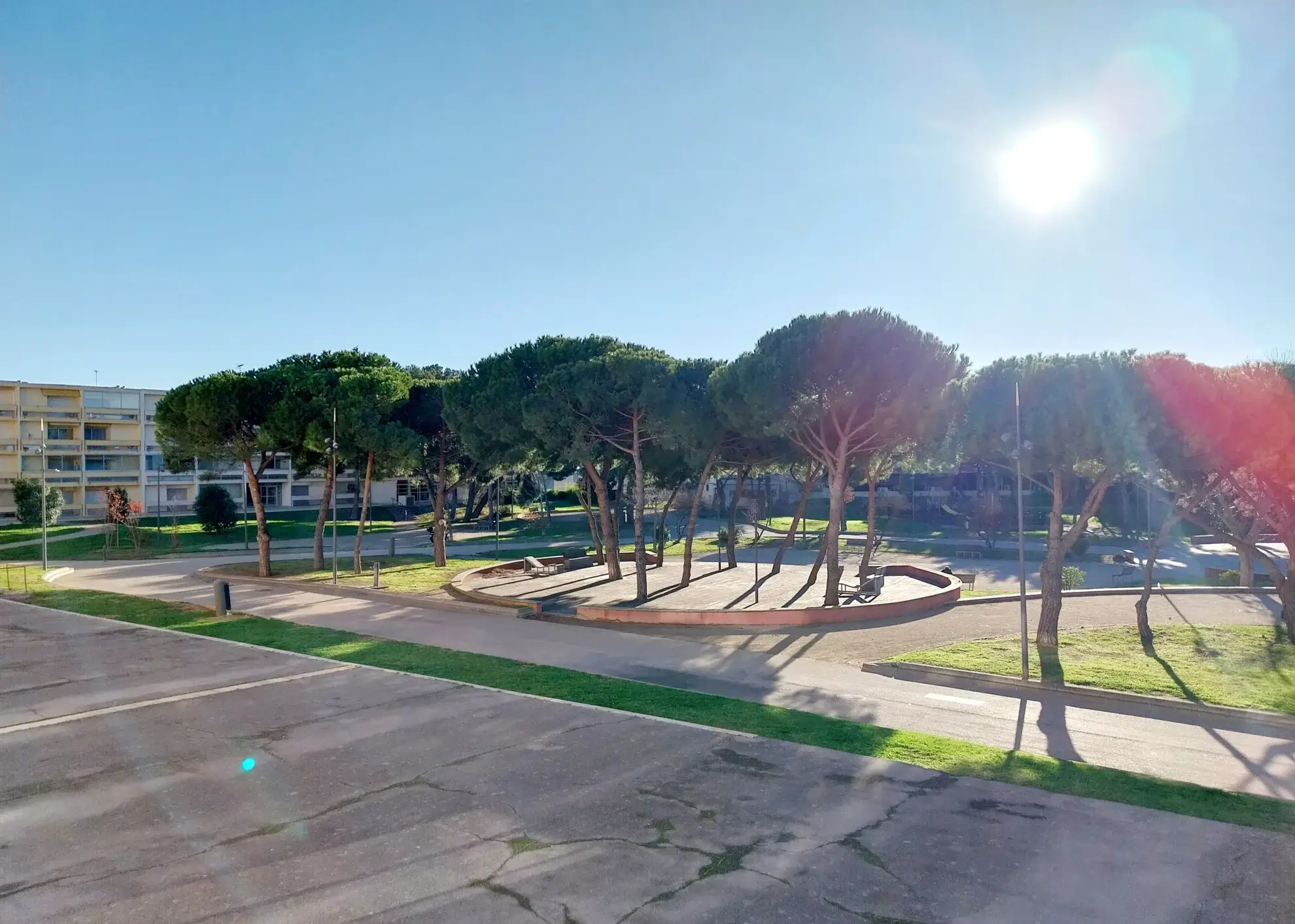 Appartement T1 avec vue sur le parc Charles de Gaulle à Balaruc-les-Bains 