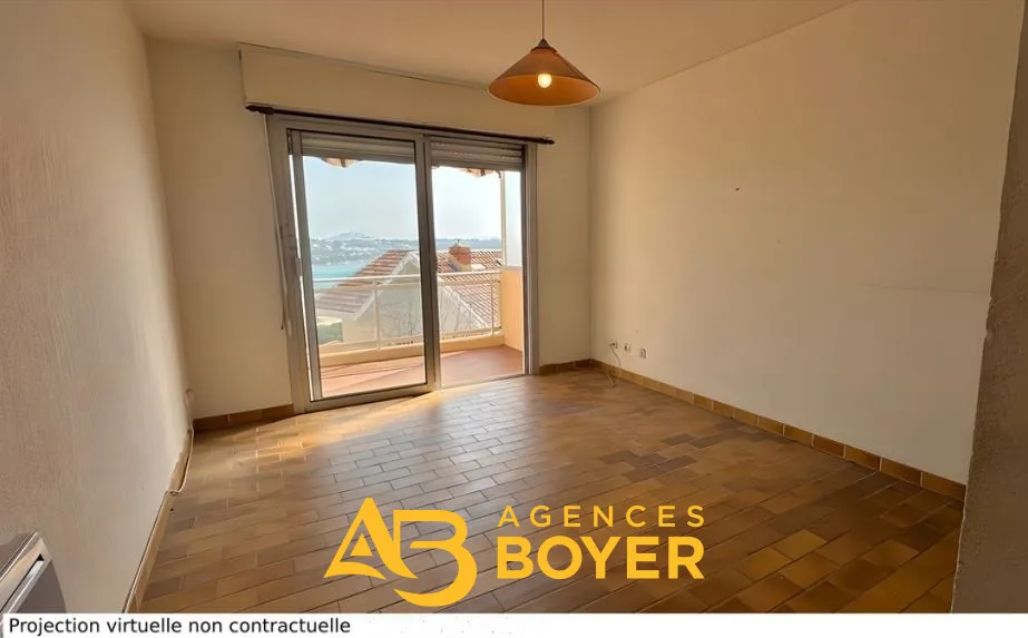 EXCLUSIVITÉ BANDOL - Studio vue mer avec parking privé 