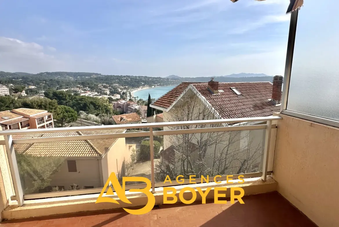 EXCLUSIVITÉ BANDOL - Studio vue mer avec parking privé 