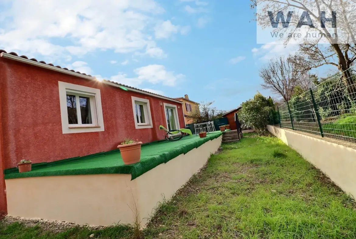 Villa 4 pièces plain-pied à vendre à Clermont l'Hérault 