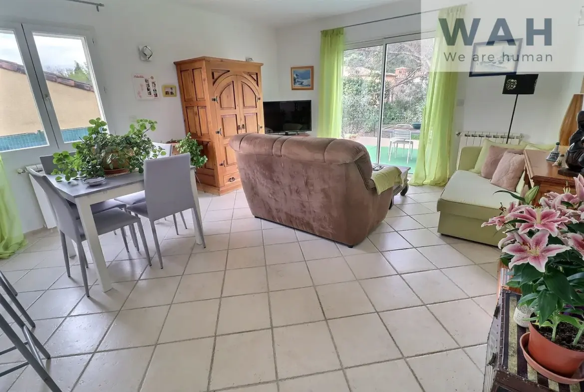 Villa 4 pièces plain-pied à vendre à Clermont l'Hérault 