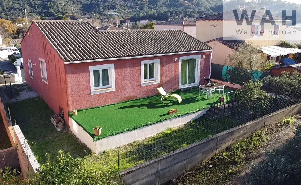 Villa 4 pièces plain-pied à vendre à Clermont l'Hérault 