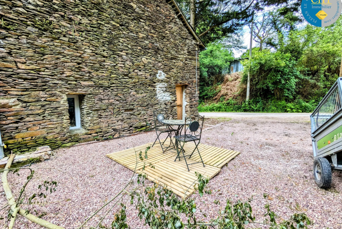 Maison en pierres avec 3 chambres à Beignon, Brocéliande 