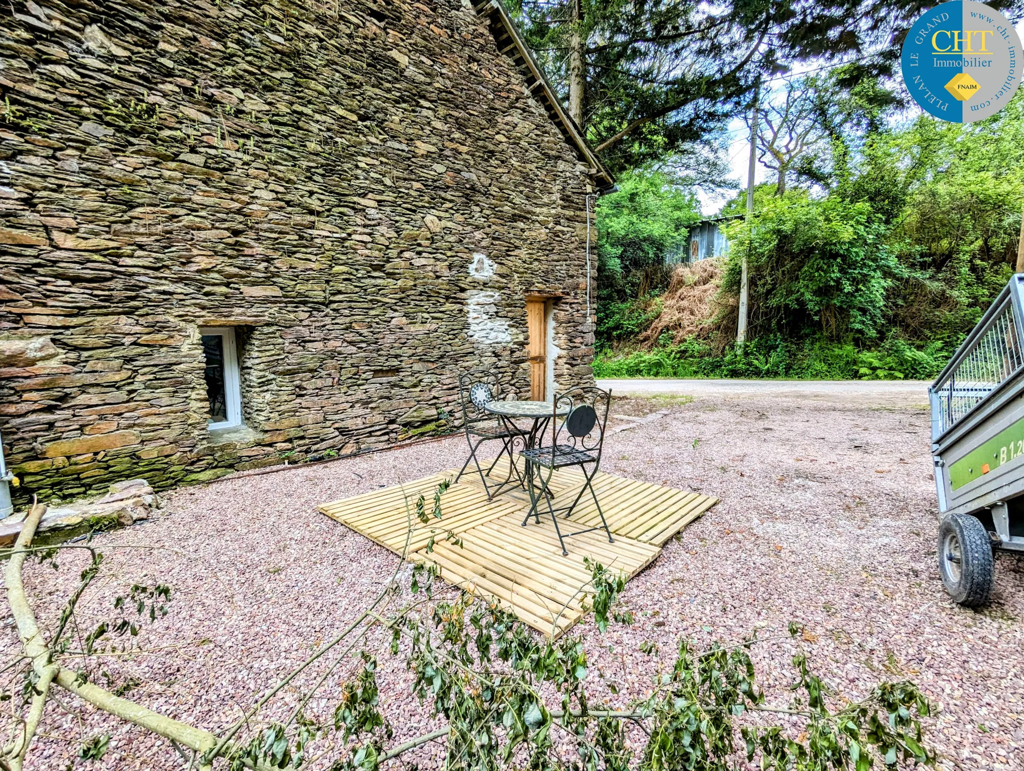 Maison en pierres avec 3 chambres à Beignon, Brocéliande 