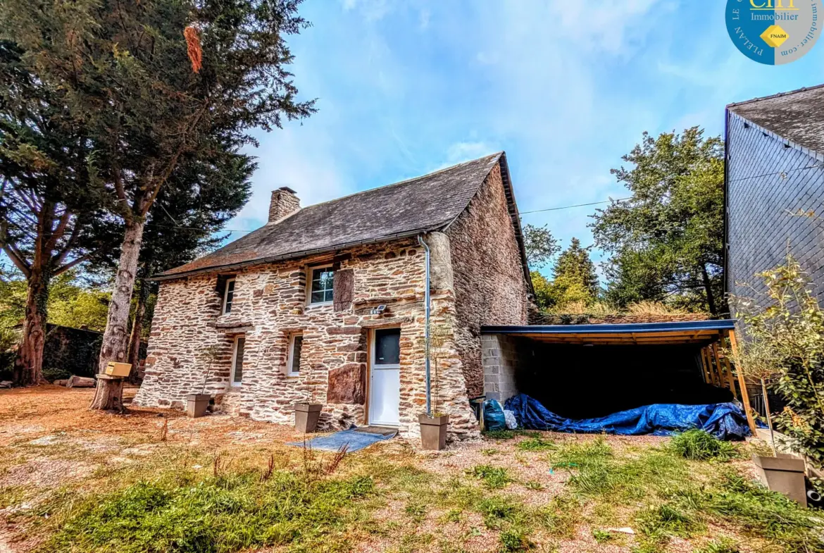 Maison en pierres avec 3 chambres à Beignon, Brocéliande 