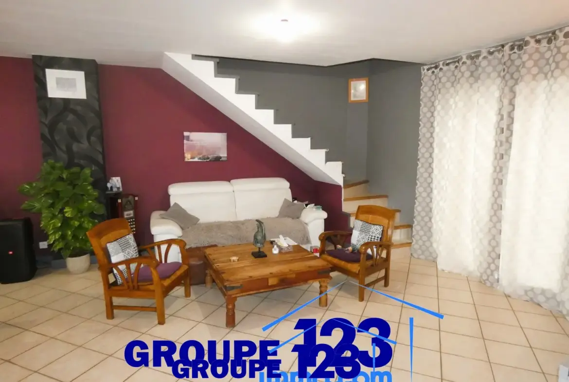 Maison spacieuse à Migennes, 4 chambres près de la gare 