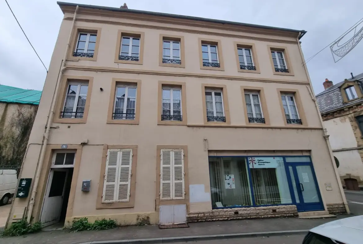 Vente d'un Immeuble Entièrement Loué à Autun - 145.000 Euros 