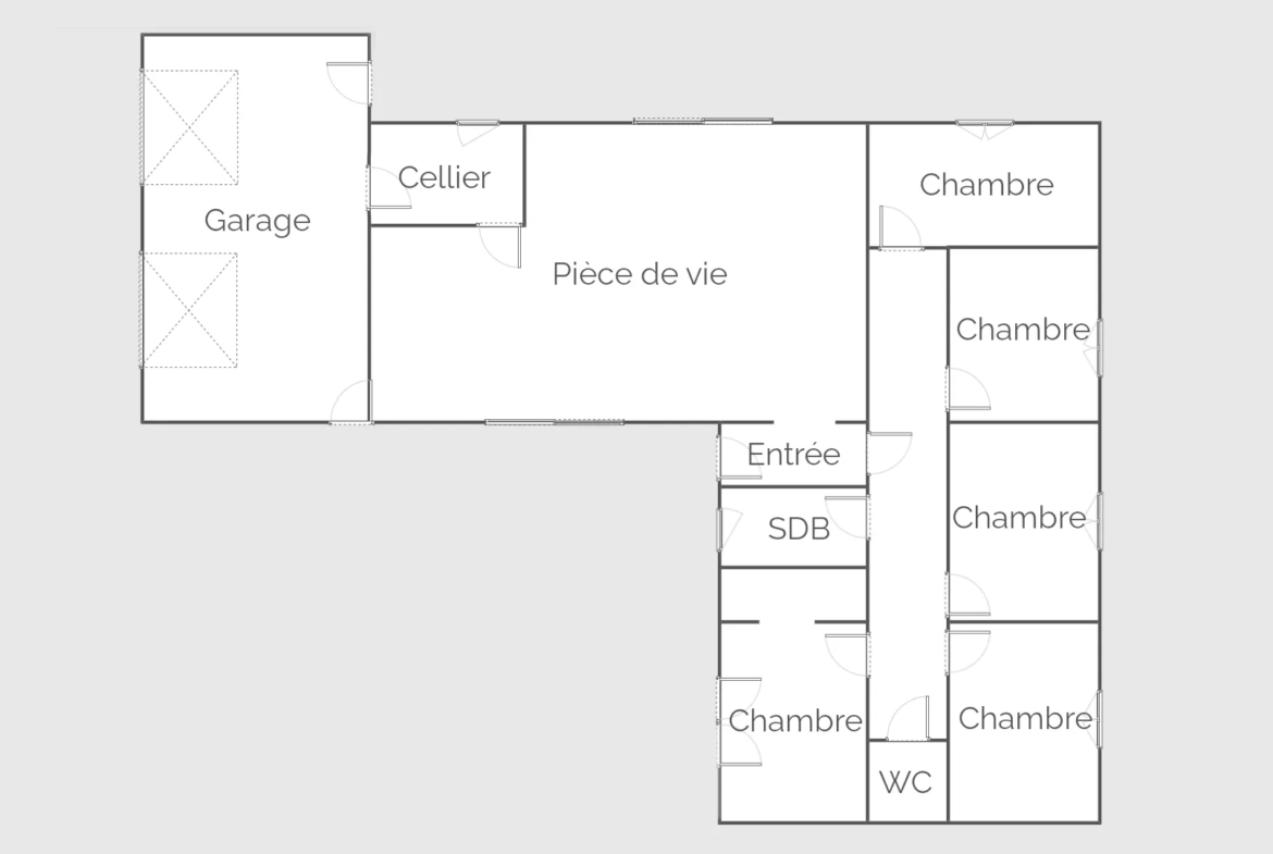 Villa lumineuse 5 chambres avec piscine à Saintes 