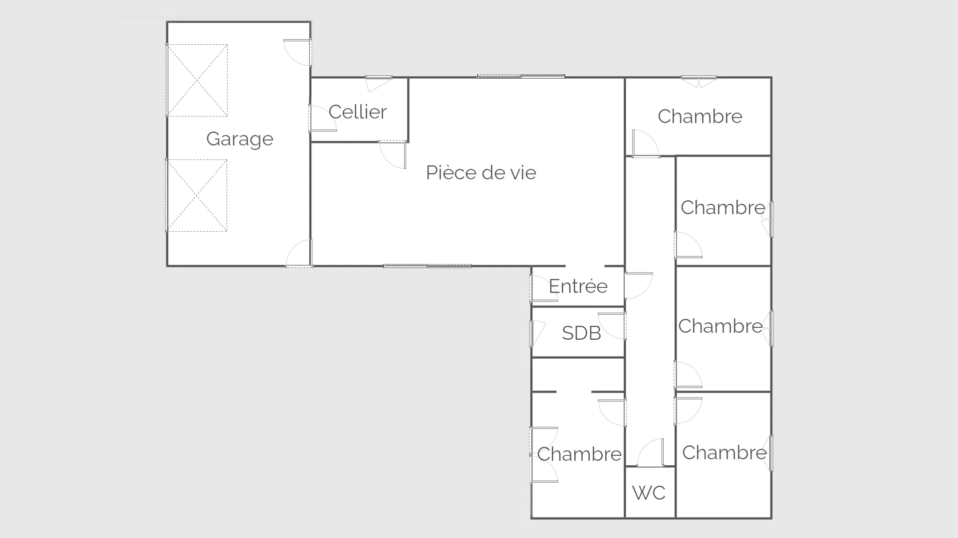 Villa lumineuse 5 chambres avec piscine à Saintes 