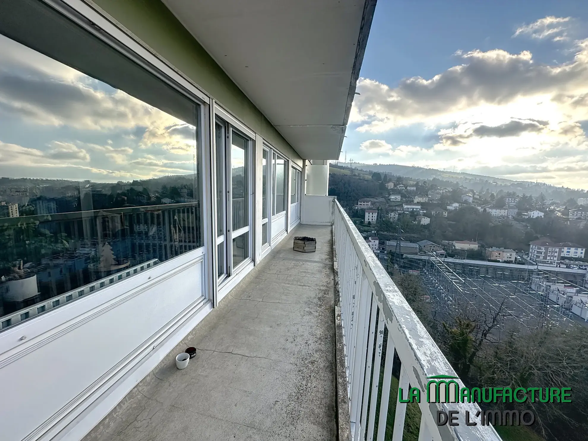 A vendre : Appartement F5 avec balcon à Saint-Étienne 