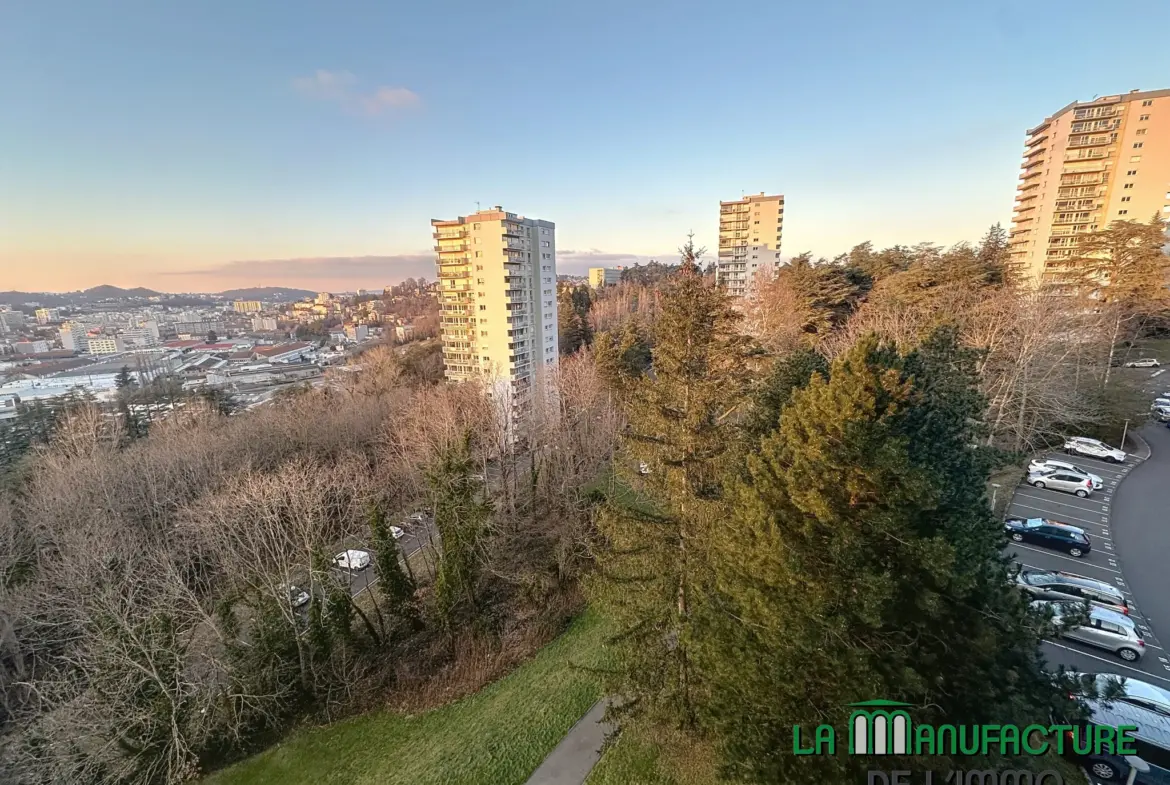 A vendre : Appartement F5 avec balcon à Saint-Étienne 