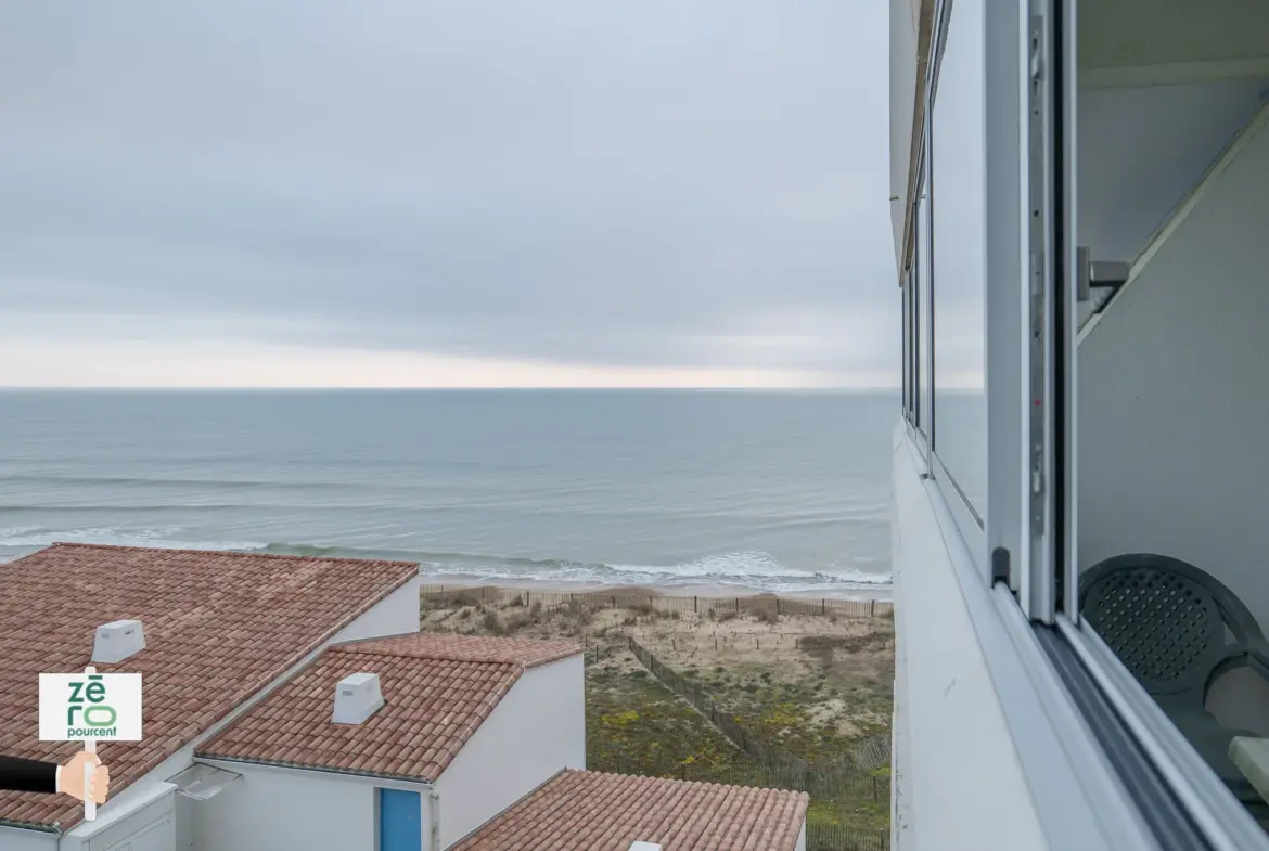 Bel appartement T2 avec vue sur l’océan à Saint-Hilaire-de-Riez 