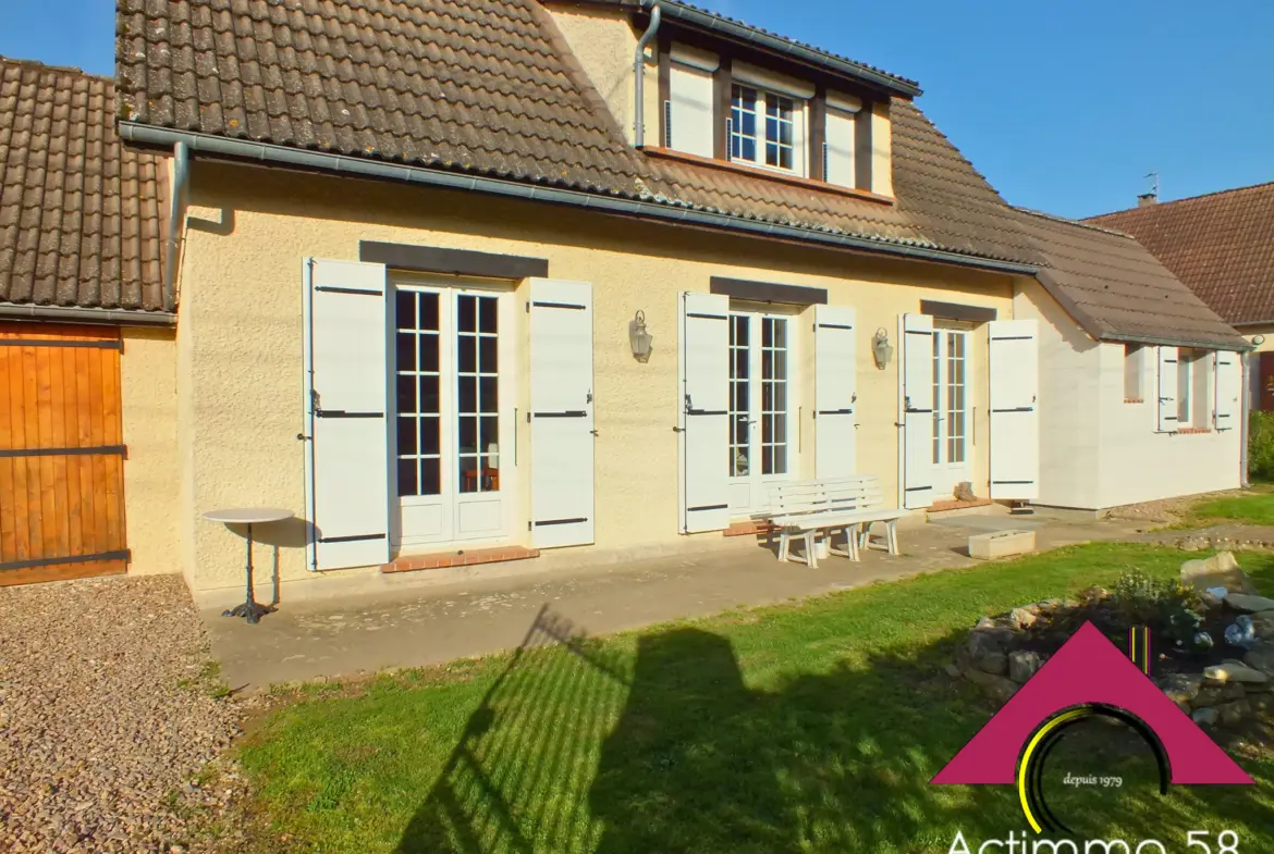 Maison à vendre de 117 m² avec jardin et garage à Dun-sur-Auron 