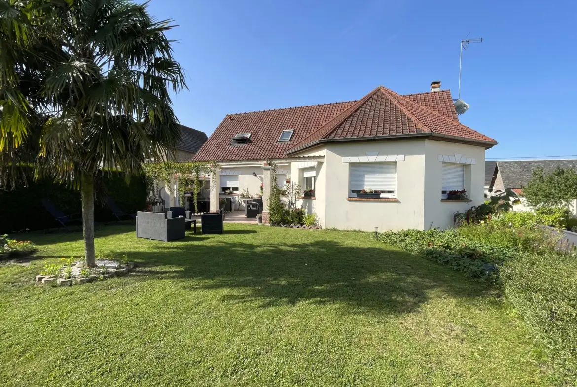 Pavillon spacieux à Saint-Quentin avec jardin et sous-sol 