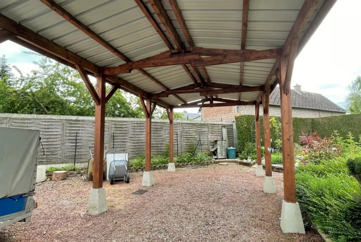 Pavillon spacieux à Saint-Quentin avec jardin et sous-sol 