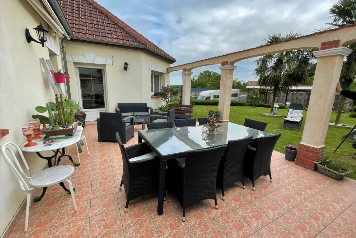 Pavillon spacieux à Saint-Quentin avec jardin et sous-sol 