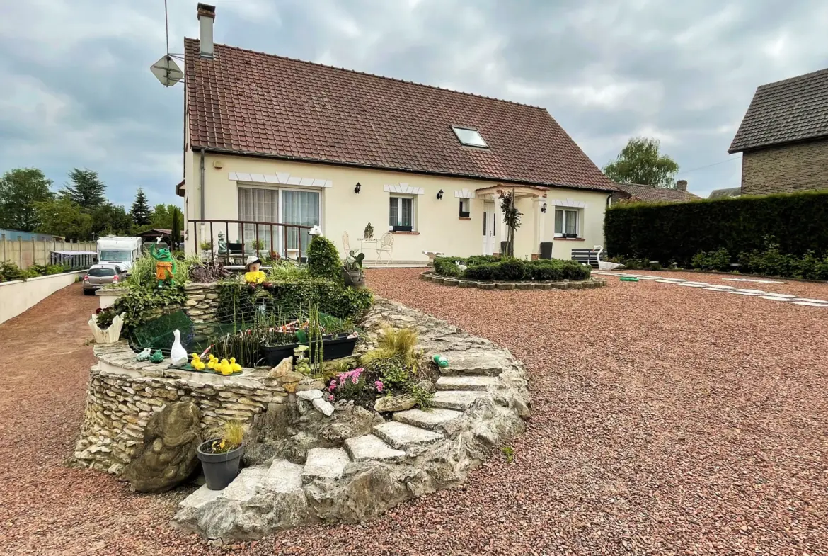 Pavillon spacieux à Saint-Quentin avec jardin et sous-sol 