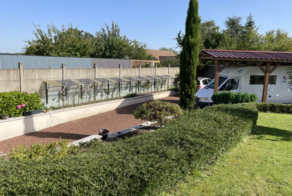 Pavillon spacieux à Saint-Quentin avec jardin et sous-sol 