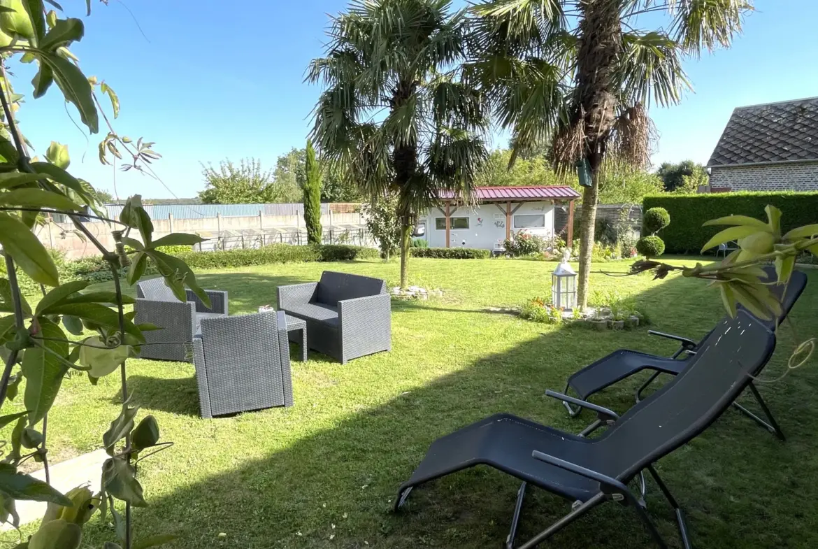 Pavillon spacieux à Saint-Quentin avec jardin et sous-sol 