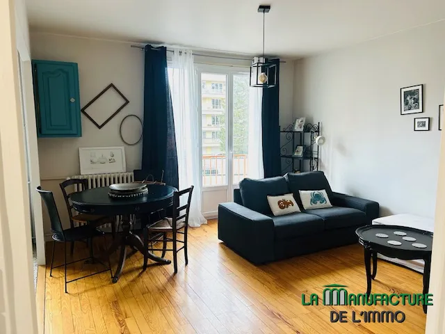 À vendre : Appartement F2 rénové à Montplaisir, Saint-Étienne 