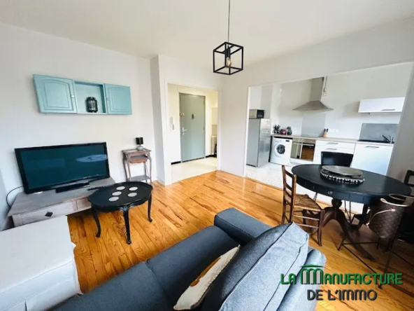 Appartement F2 rénové à Montplaisir, Saint-Étienne