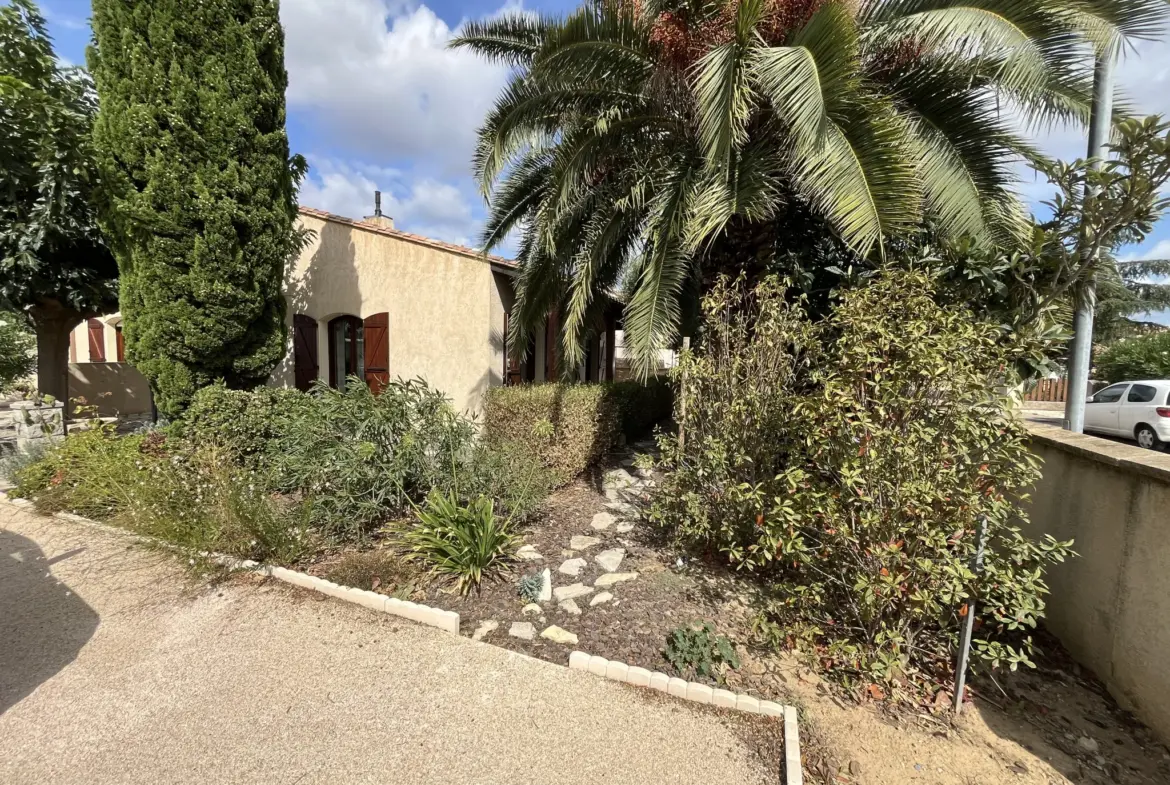 Villa de plain-pied 3 chambres avec piscine à Cruscades 