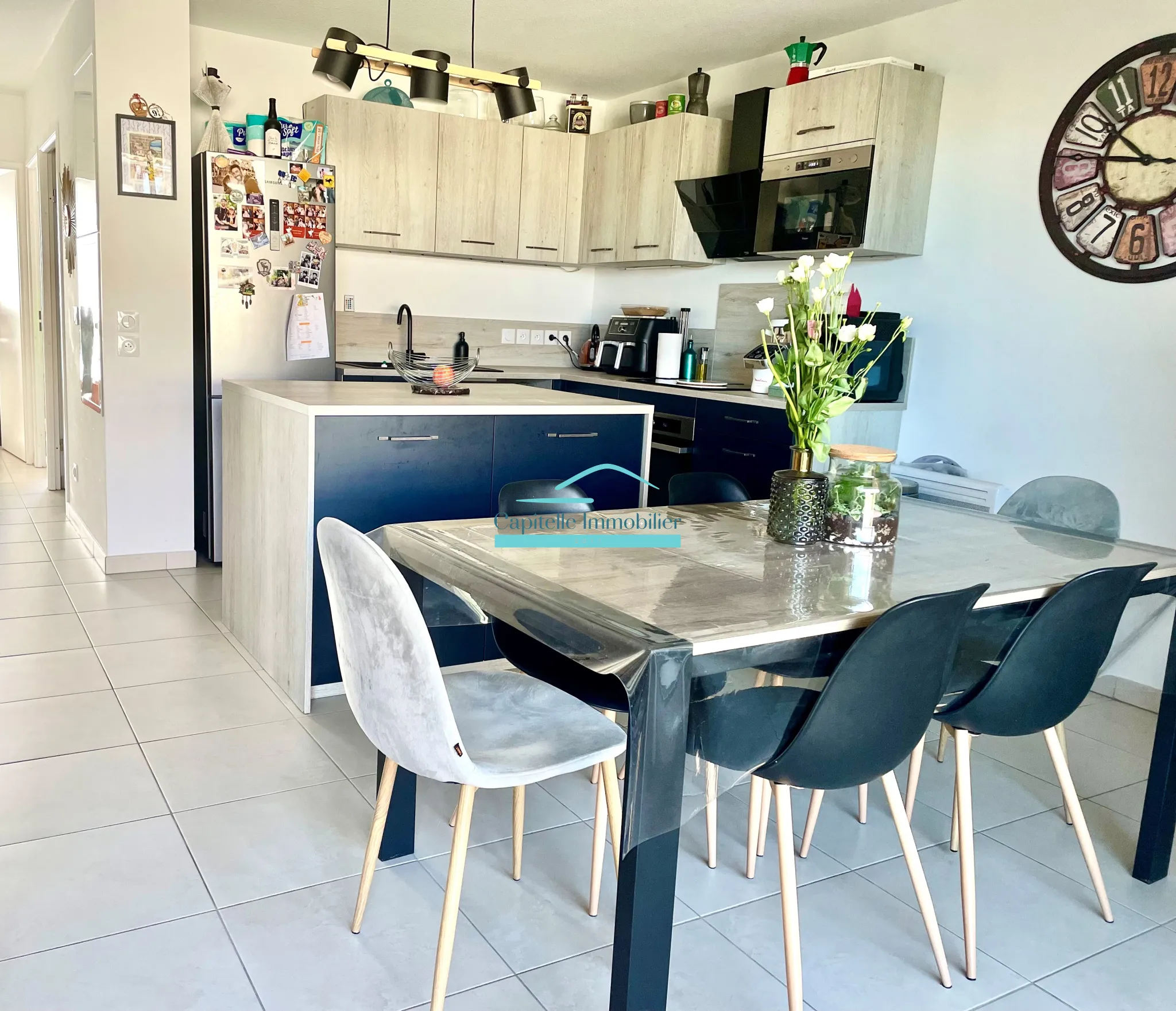 Appartement T3 à Villeneuve Les Maguelone avec Terrasse et 2 Parkings 