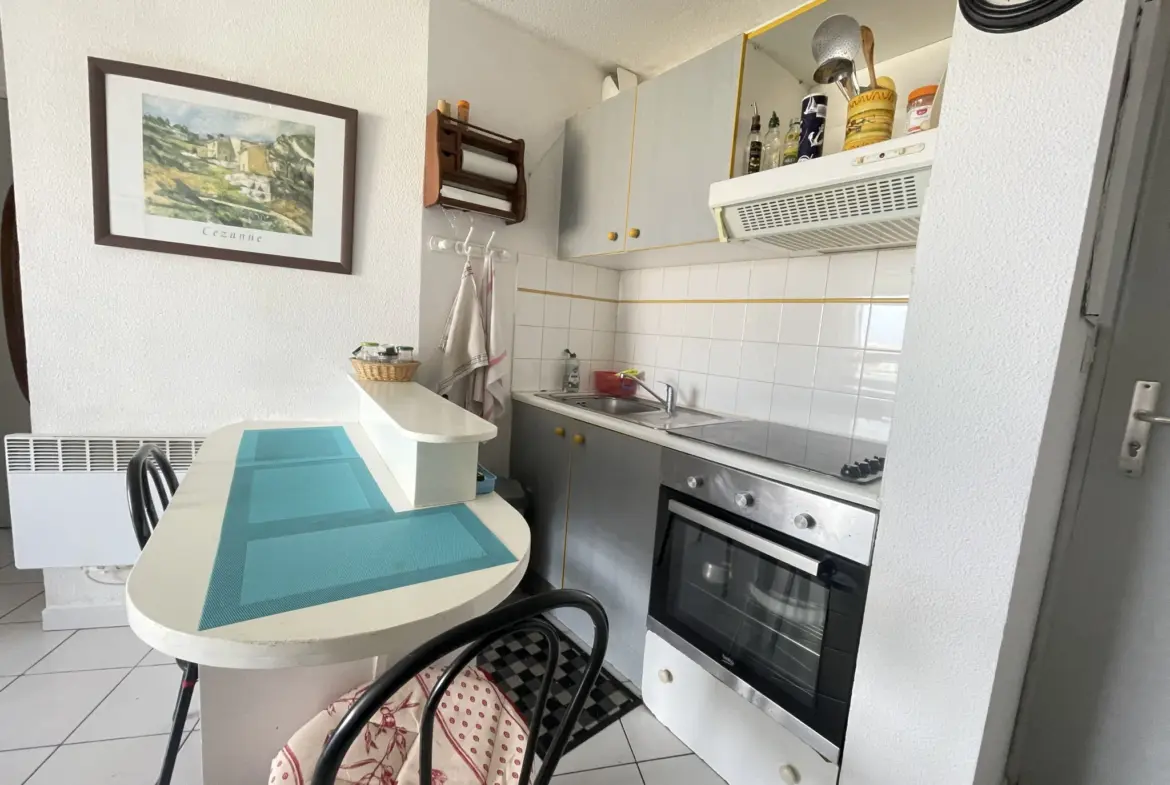 Appartement lumineux avec vue sur le port à vendre au Cap d'Agde 