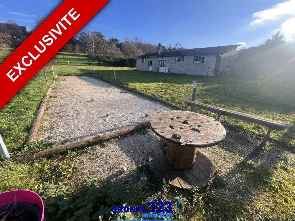 Maison familiale 5 chambres avec terrain spacieux à St Aubin Château Neuf 