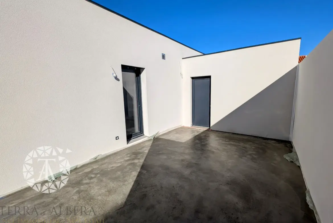 Belle villa neuve de plain-pied à Sorède avec vue sur les Albères 