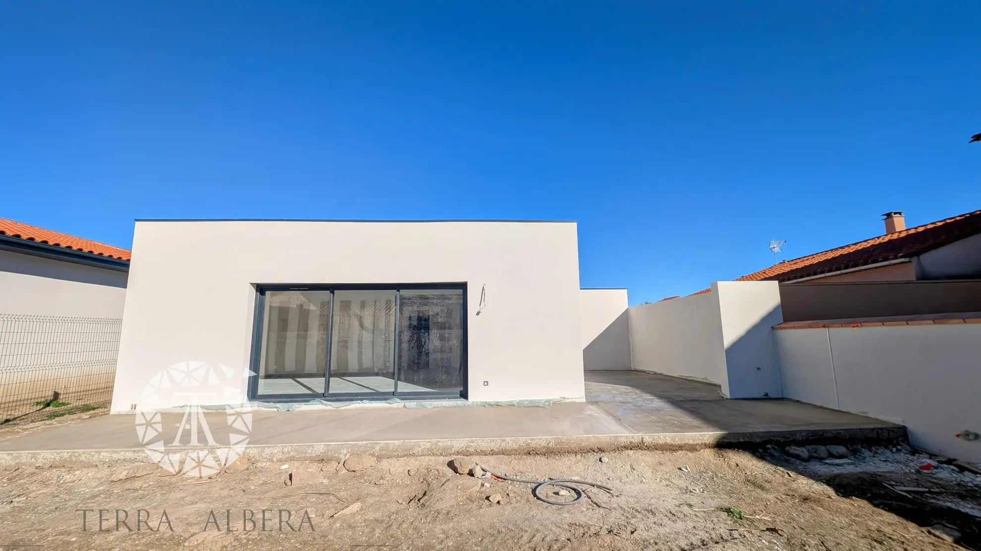 Belle villa neuve de plain-pied à Sorède avec vue sur les Albères 