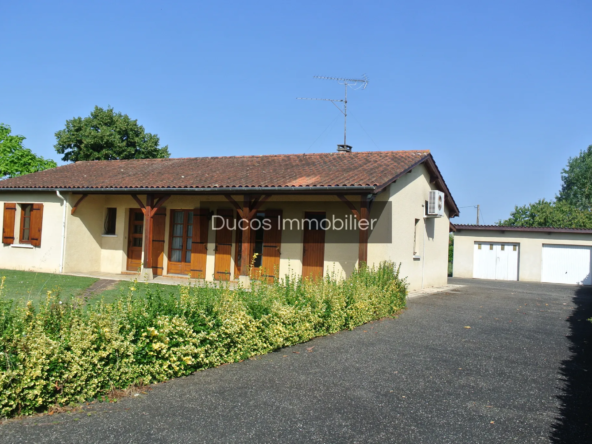 Maison de plain-pied à vendre près de Marmande