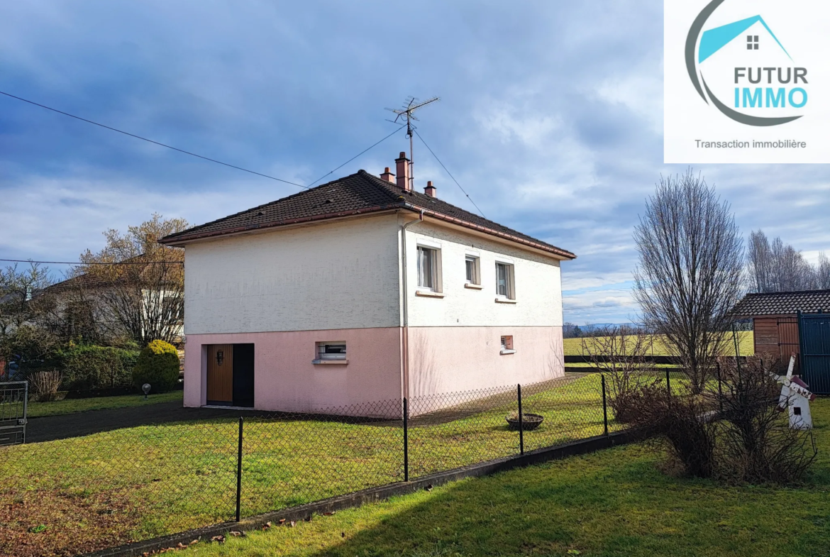 Maison individuelle 90 m² avec jardin à Sainte-Marie 