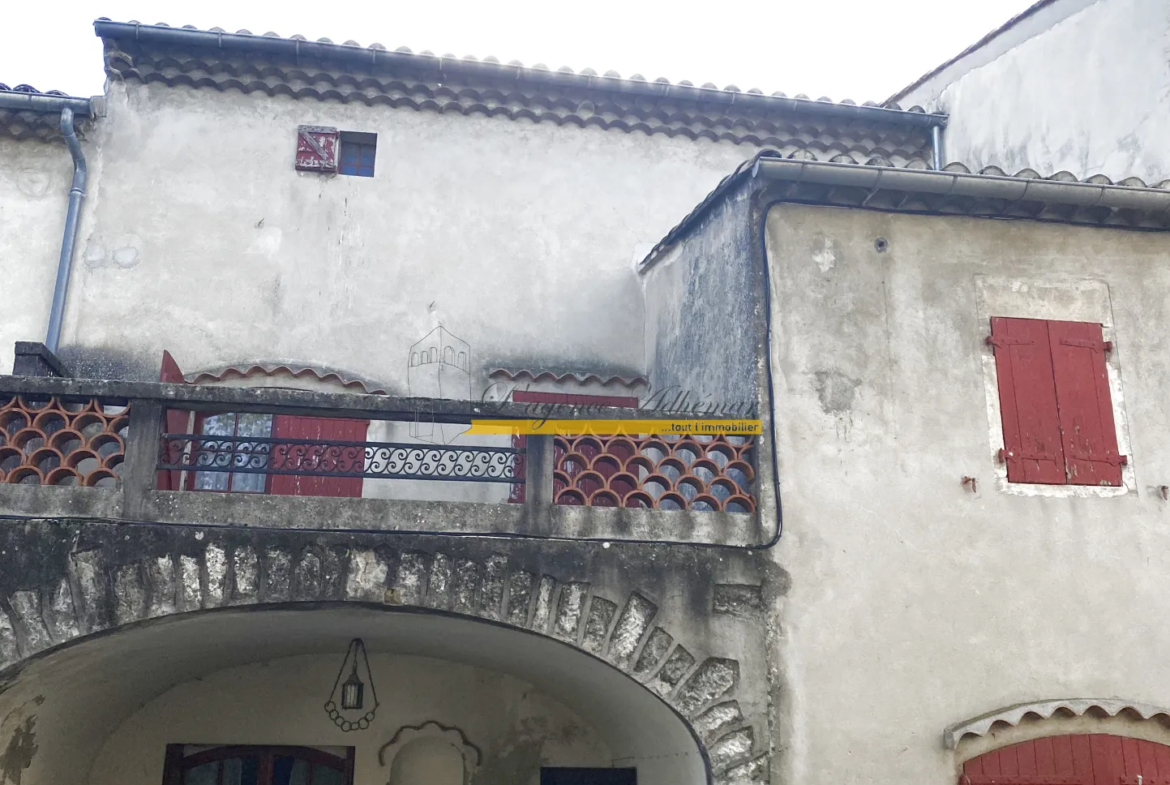 Maison de caractère à vendre à Espeluche avec fort potentiel de rénovation 