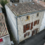 Maison de village en pierre à Luc sur Aude