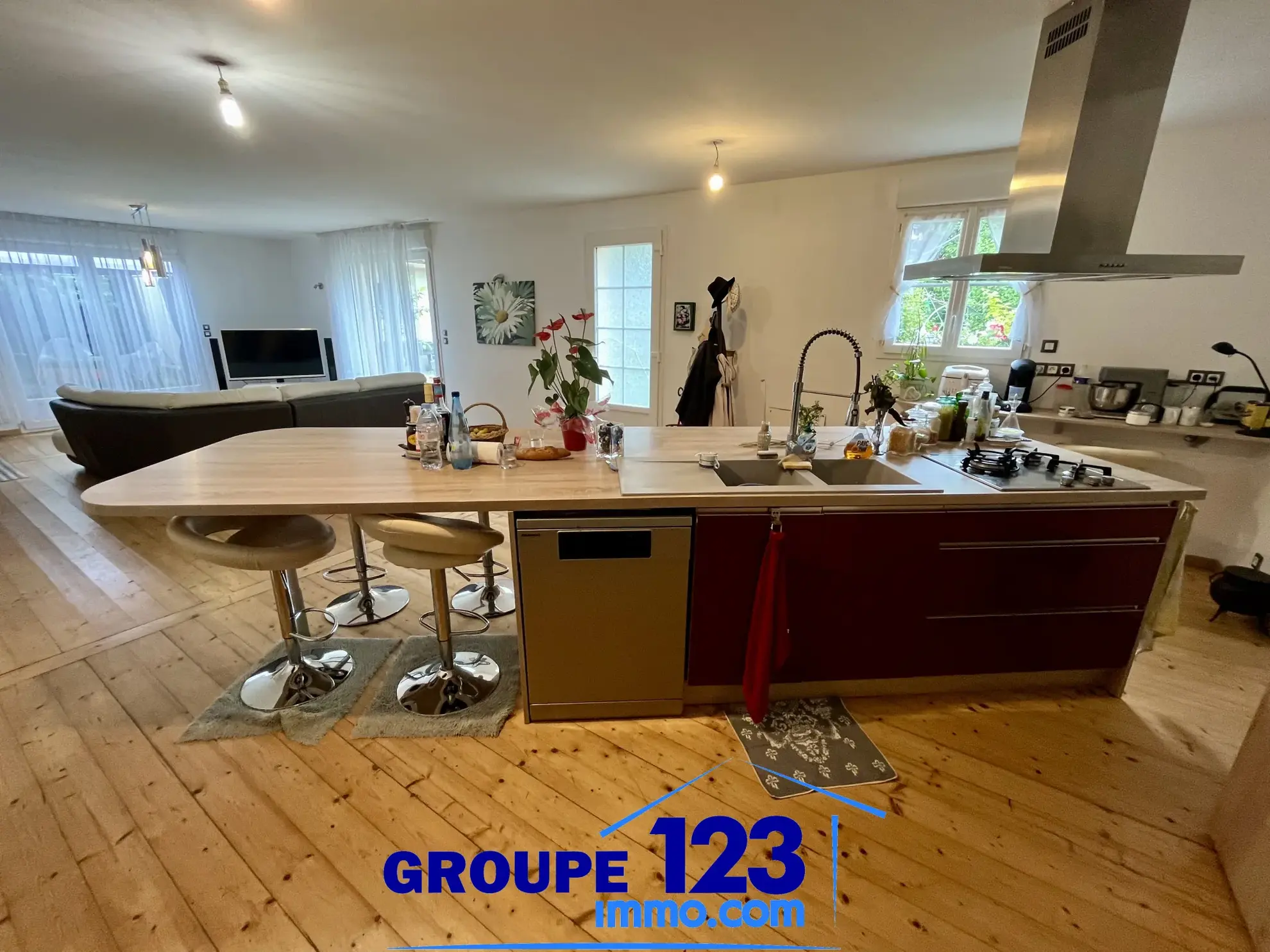 Maison contemporaine avec vie de plain-pied à Appoigny - 122 m² 