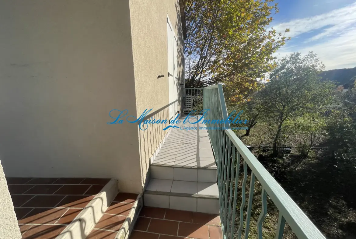 À vendre : Appartement F3 lumineux à Anduze avec balcon et parking 