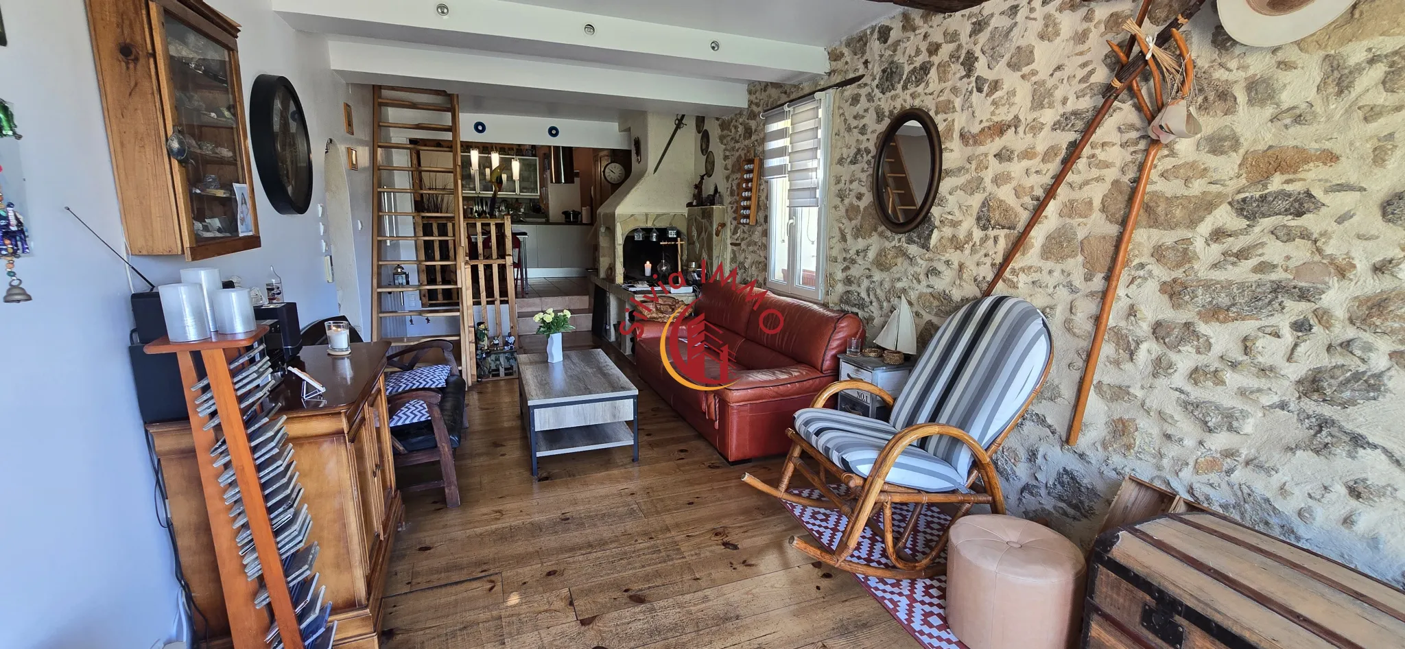 Maison de Village à Tautavel avec terrasses et vue panoramique à vendre 