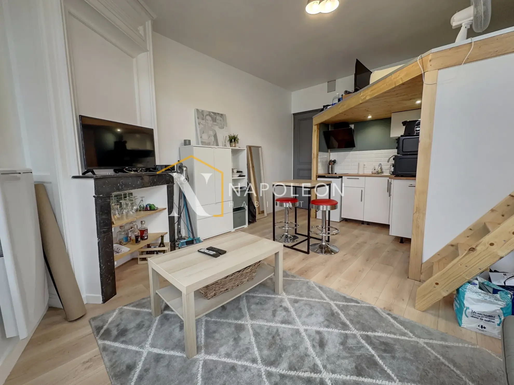 Appartement séparé en 2 studios à Lille, proche de Sébastopole 