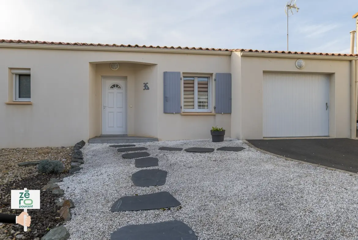 Maison plain-pied à Les Magnils-Reigniers, près de Luçon à vendre 