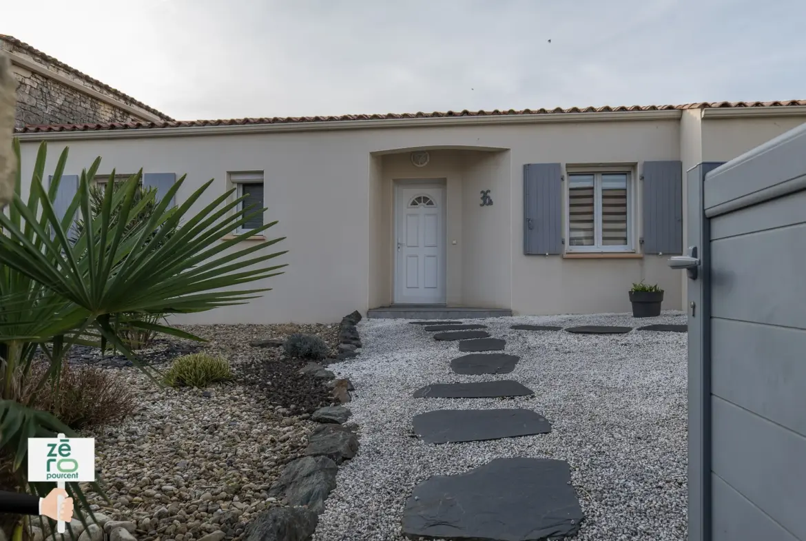 Maison plain-pied à Les Magnils-Reigniers, près de Luçon à vendre 