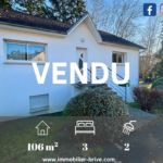 Maison à vendre à Malemort sur Corrèze - 106 m² avec balcon et garage