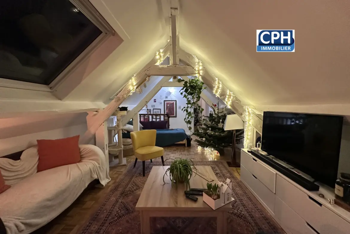 Duplex 3 pièces à vendre à Caen - 45 m² proche Vaugueux 