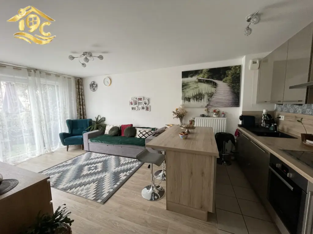 Appartement T3 Récent avec Jardin Privatif SUD-OUEST à Carrieres-sous-Poissy