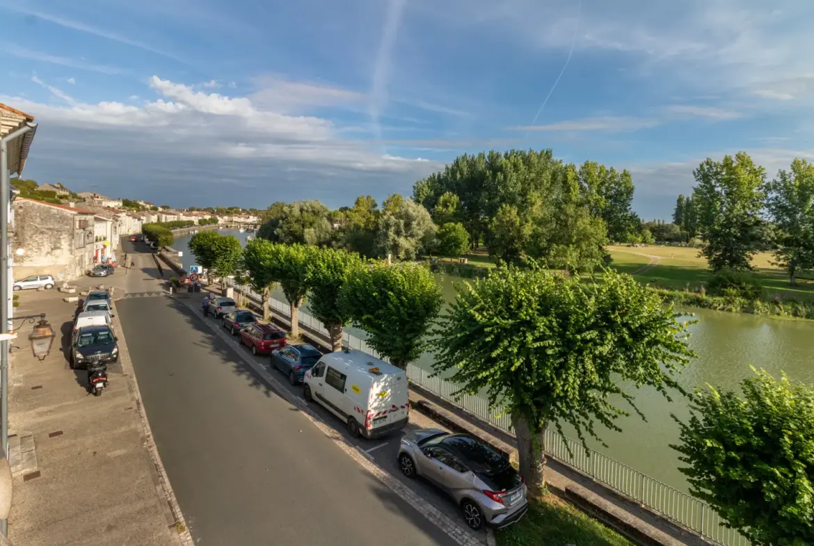 Maison de caractère avec 8 chambres et jardin de 800 m² à Saint-Savinien 