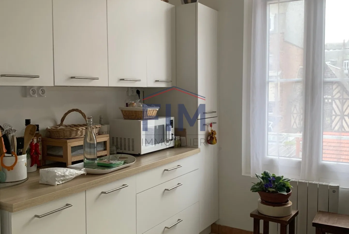 Appartement F3 à vendre à Dieppe, rénové et loué 