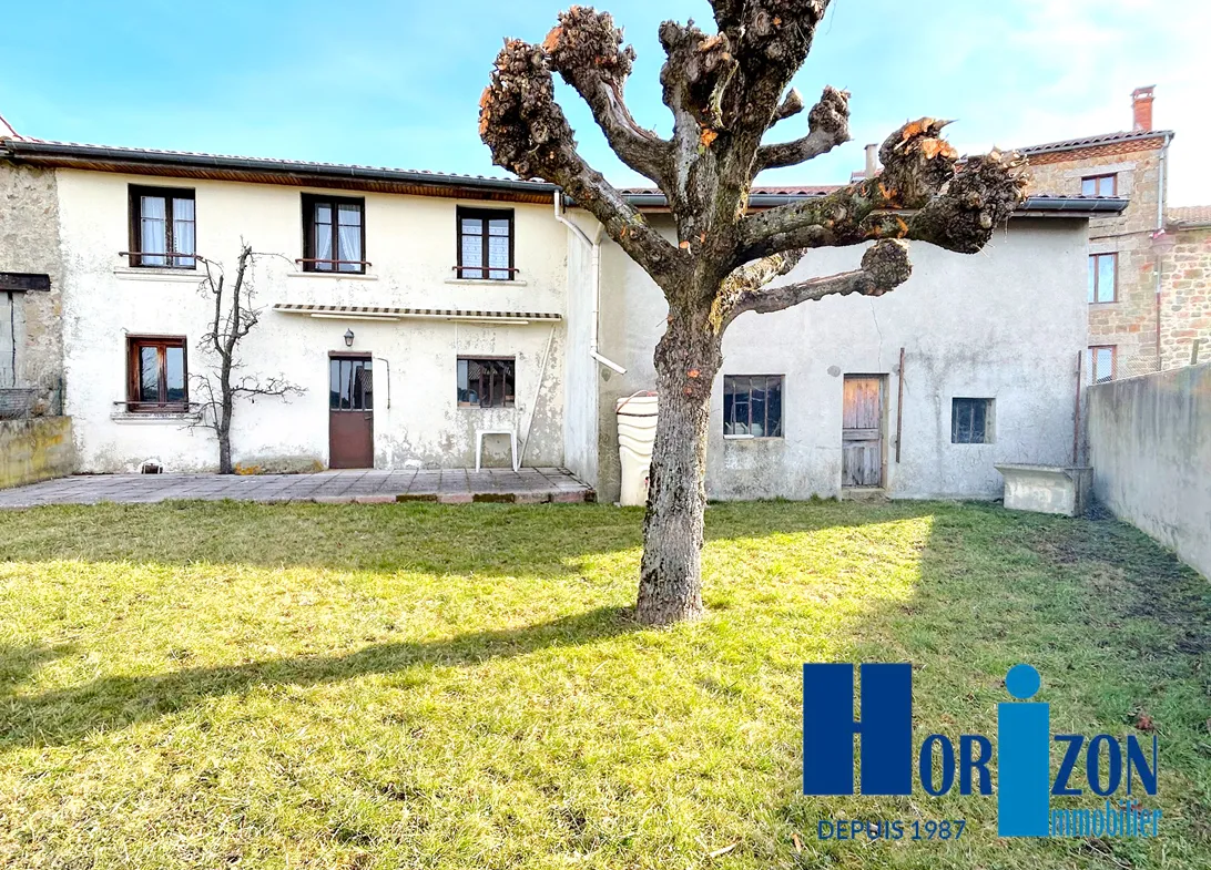 Maison de Ville à Rozier-Côtes-d'Aurec avec Jardin et Hangar 