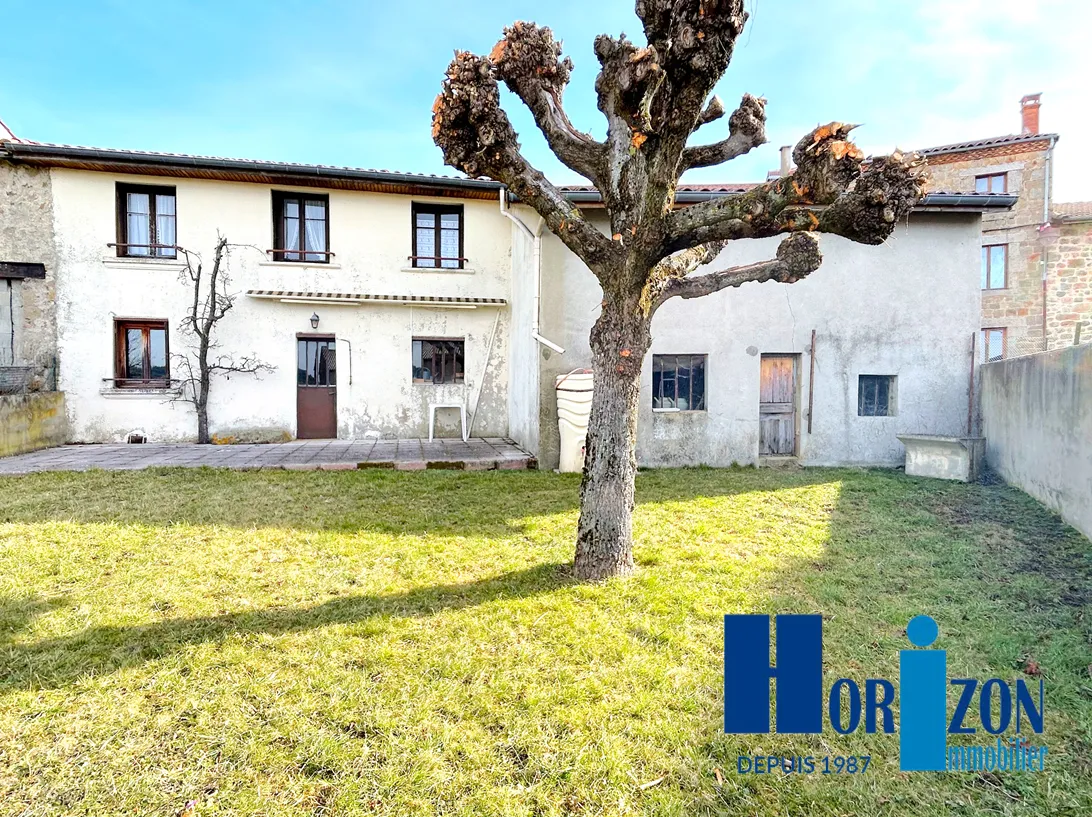 Maison de Ville à Rozier-Côtes-d'Aurec avec Jardin et Hangar 