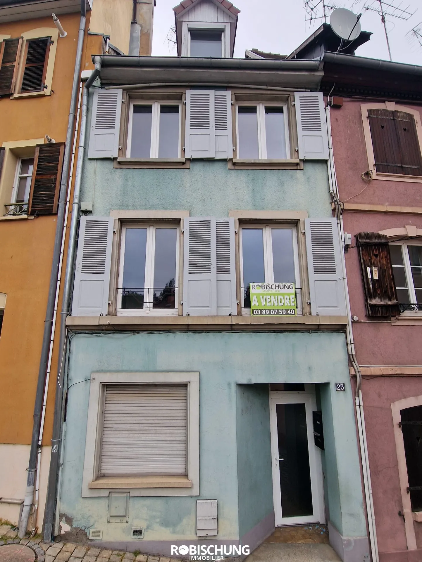 Maison de ville à vendre à Altkirch avec 2 appartements 