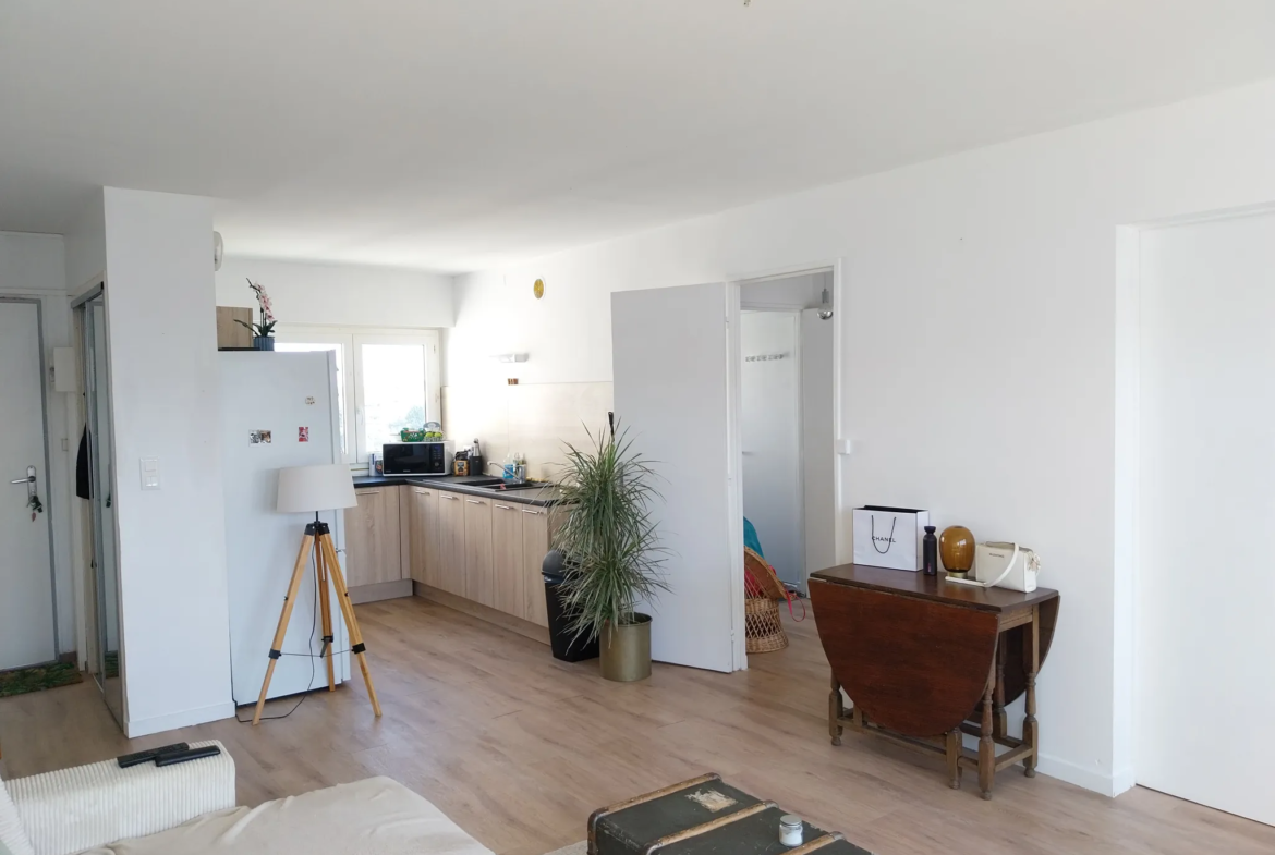 Appartement F3 lumineux avec balcon à Cognac 